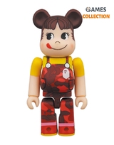 Bearbrick Bape x Peko-Chan червоний 400% (28cm)-thumb