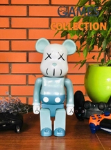 Bearbrick KAWS 400% (28 см) Blue-thumb