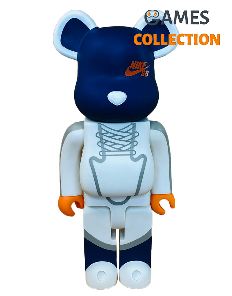 BEARBRICK NIKE SB White 700％ (53CM)-thumb