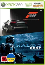 Forza 3/Halo ODST (XBOX 360) Б/У-thumb