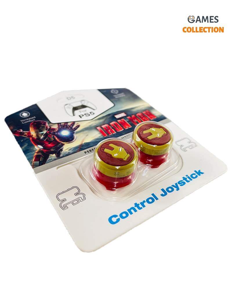 Стики для джойстика PS5/PS4 Высокие Iron Man-thumb
