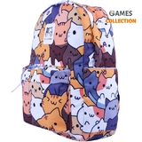 Рюкзак з котиками Cat Backpack дитячий шкільний-thumb