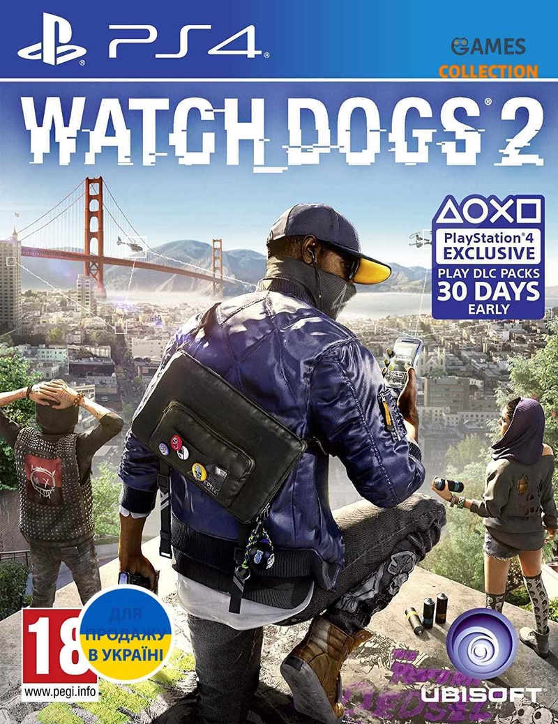 Watch Dogs 2 (PS4) Б/У-thumb