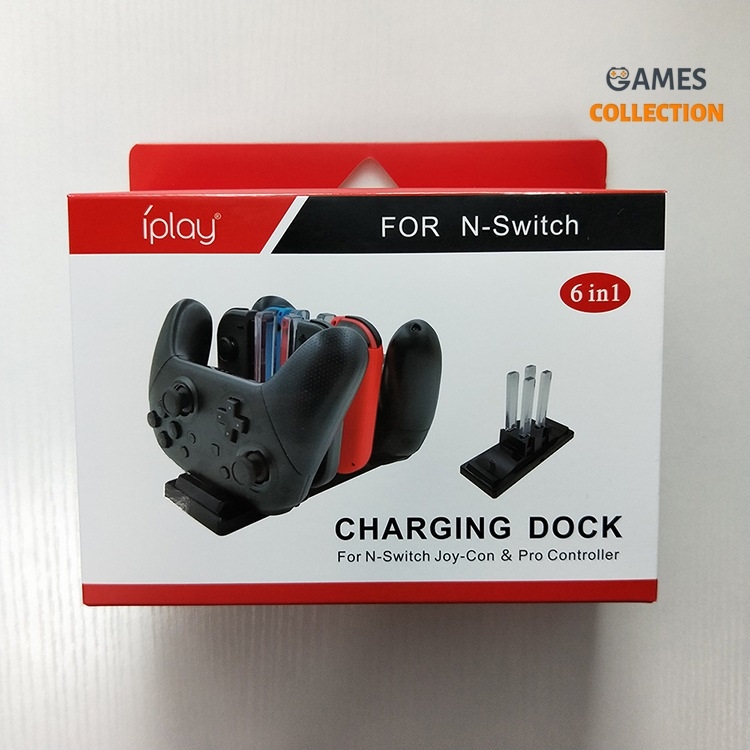 Зарядная станция Switch Pro 6в1 (HBS-120)-thumb