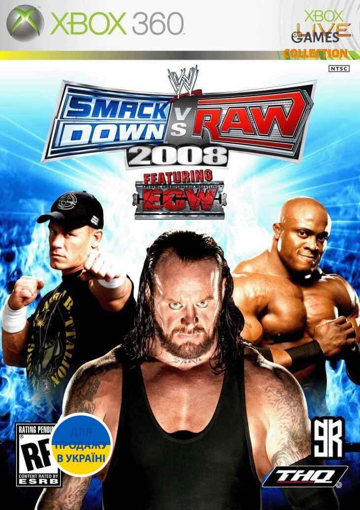 WWE SmackDown! vs. RAW 2008 (XBOX360)-thumb