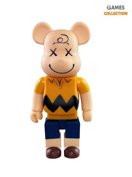 Bearbrick Чарли Браун Peanuts XX 400% (28см)-thumb