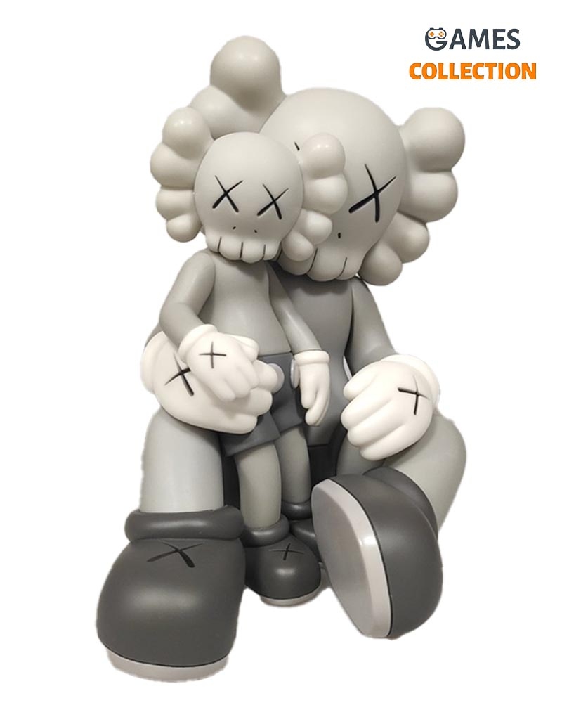 KAWS Holiday Mountain Changbai Вінілова фігурка Сіра (22см)-thumb