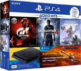 Sony PlayStation 4 slim 500gb + Uncharted 4 + Horizon zero dawn+ Gran turismo sport + ps plus 3 месяца-thumb