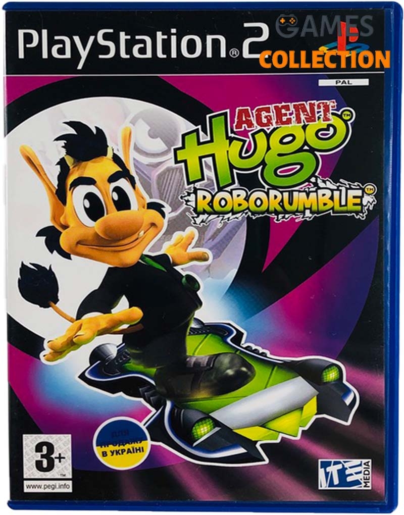 Agent Hugo: Roborumble (PS2) Б/У-thumb