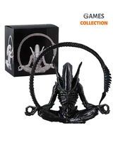 Фігурка Alien Meditation Чужий (Xenomorph) у позі медитації Чорний (12 см)-thumb