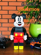 Bearbrick Mickey Mouse 400% (28 см) Black-thumb
