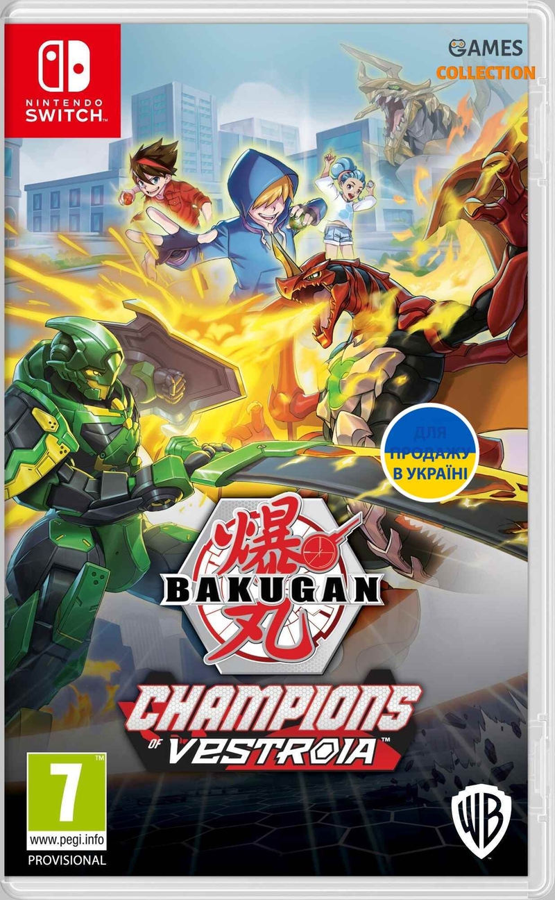 Bakugan: Champions of Vestroia (Switch)-thumb