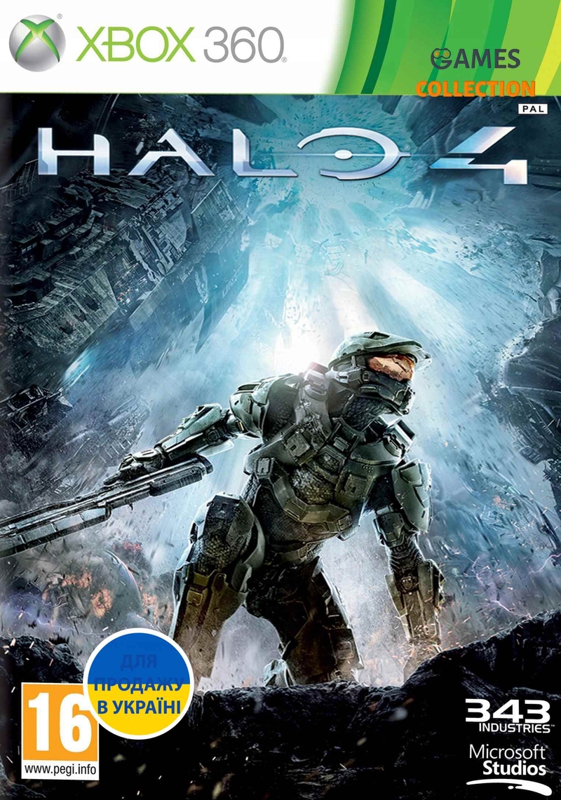 Halo 4 (XBOX360) Б/У Совместимость X ONE X-thumb