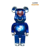 Bearbrick 520 Loving Bear Blue 400% (28 см)-thumb