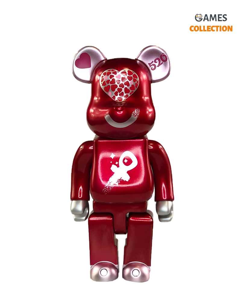 Bearbrick 520 Loving Bear Red 400% (28 см)-thumb