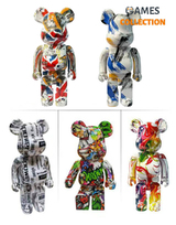 Bearbrick Абстракция 400%  5 шт (28см)-thumb