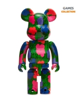 Bearbrick Andy Warhol Flowers 400% (28см)-thumb