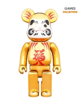 Bearbrick Daruma Gold Plating Commitment 400% (28см)-thumb