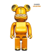 Bearbrick Garfield Gold Chrome 400% (28см)-thumb