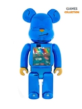 Bearbrick x JSB Blue 400% (28см)-thumb