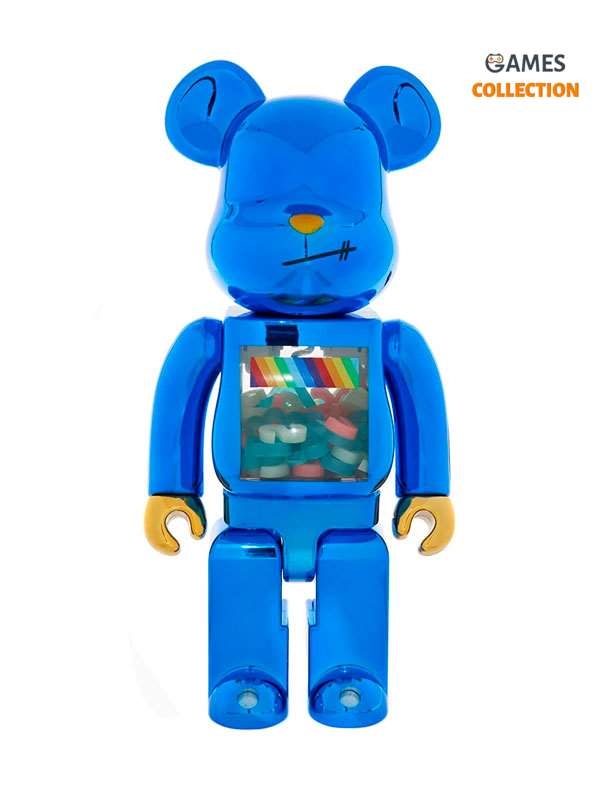 Bearbrick x JSB Blue 400% (28см)-thumb