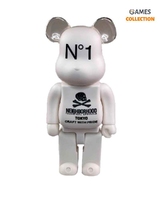 Bearbrick Neighborhood N1 Tokyo White ver. 400% (28 см)-thumb
