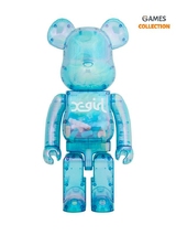 Bearbrick X-girl Blue 400% (28см)-thumb