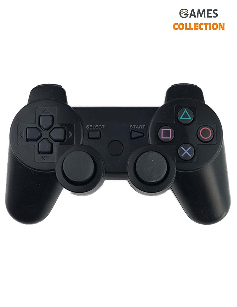 Черный беспроводной джойстик (PS3)-thumb