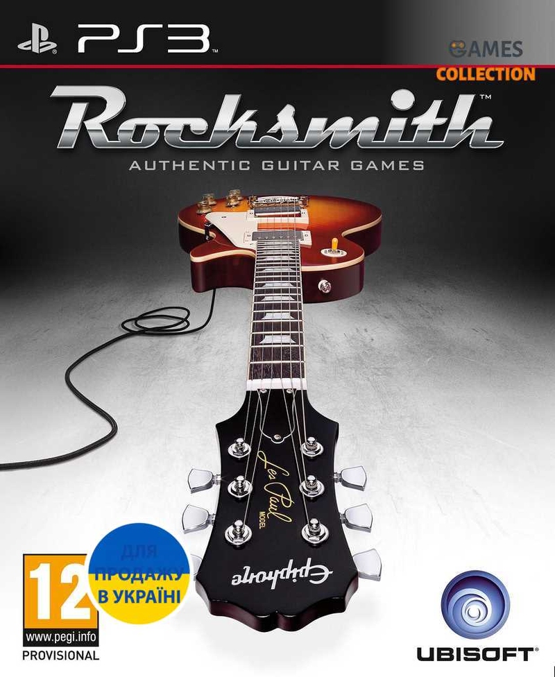 Rocksmith Authentic Guitar Games (PS3)-thumb