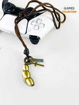 Кожаный Шнурок на шею с Кулоном Волшебные Бобы-thumb