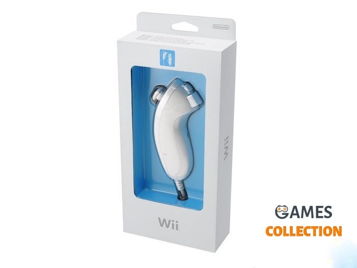 Wii Nunchuk Controller белый, чёрный-thumb