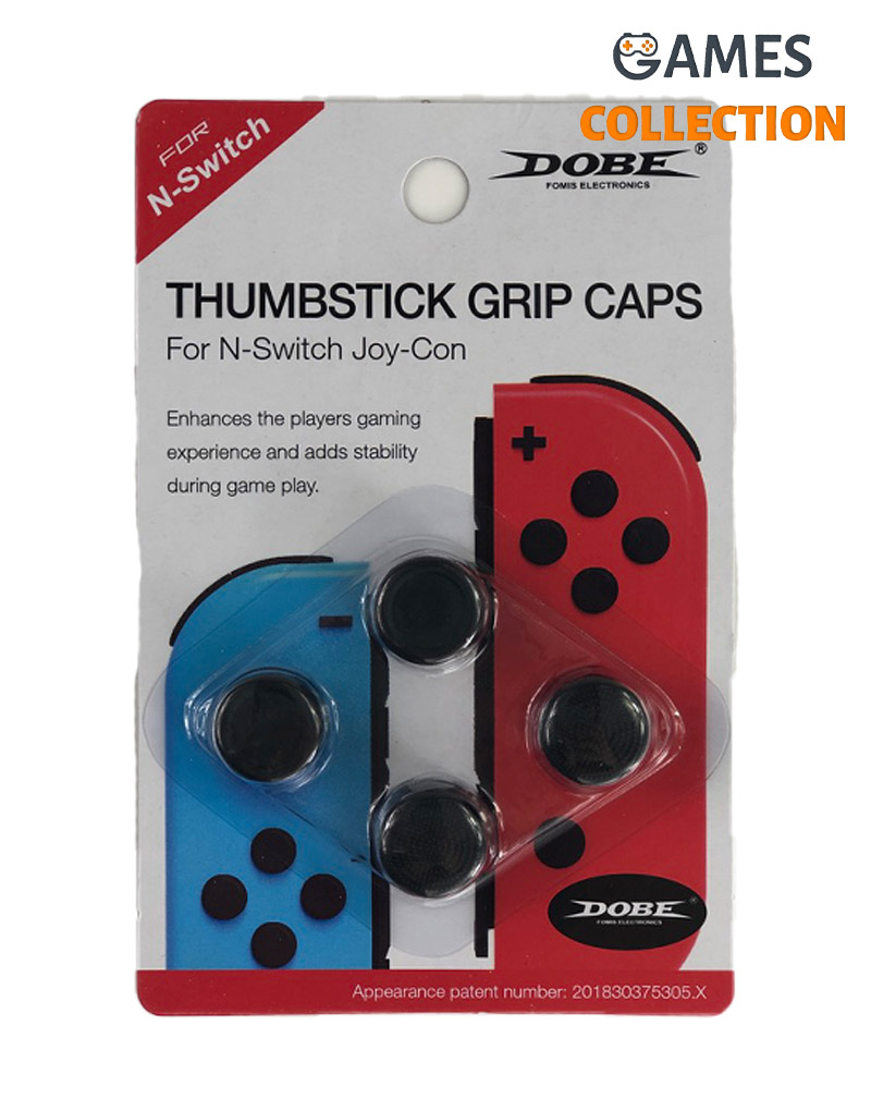 Набор насадок на стики N-Switch Thumbstick Grip Caps DOBE (TNS-1873) (Switch)-thumb