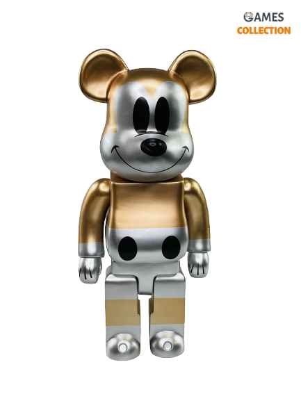 Bearbrick Микки Маус 90 лет 400% (28 см)-thumb