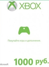 Xbox Live — карта оплаты 1000 рублей Россия-thumb