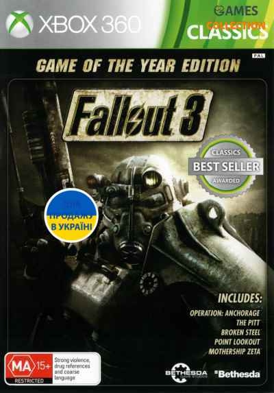 Fallout 3 GOTY (XBox 360) Б/У-thumb