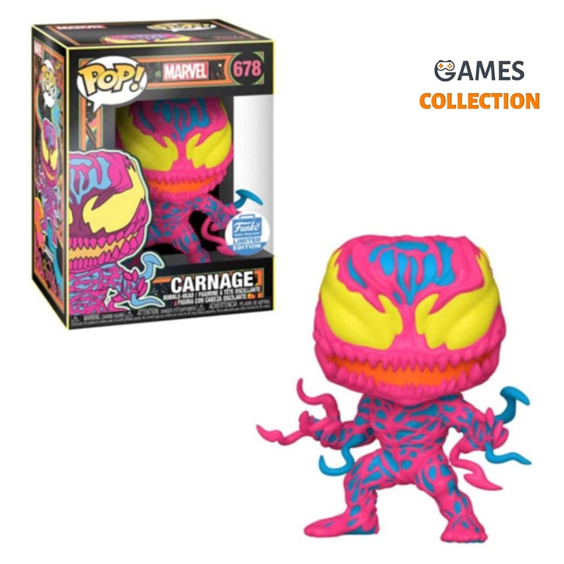 POP 678 Carnage Marvel (Фігурка)-thumb