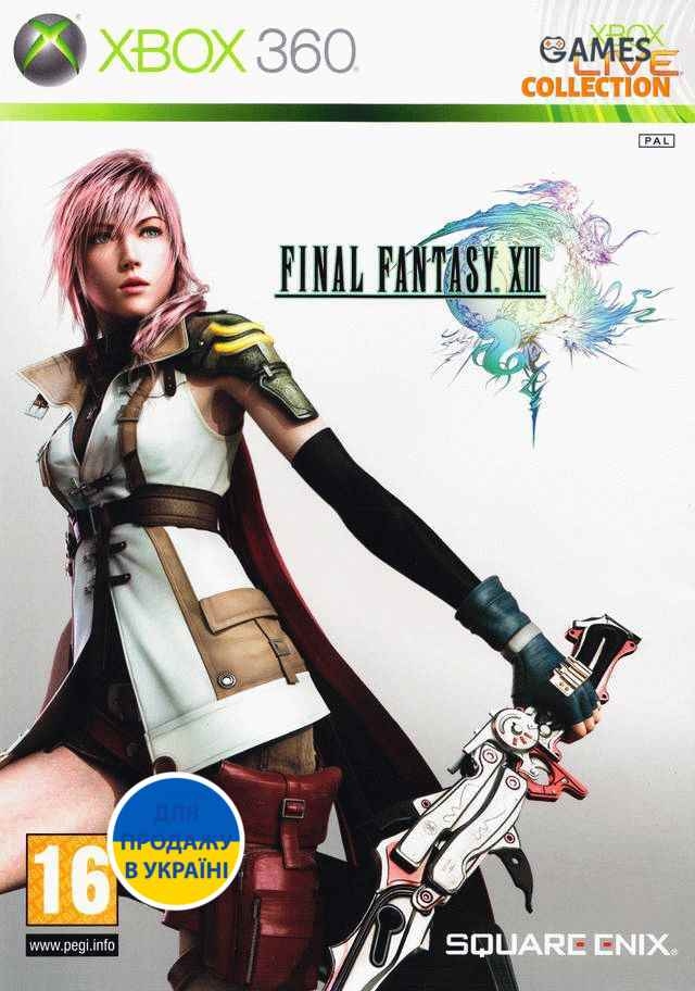 Final Fantasy XIII (XBox 360) Б/У Лицензия-thumb