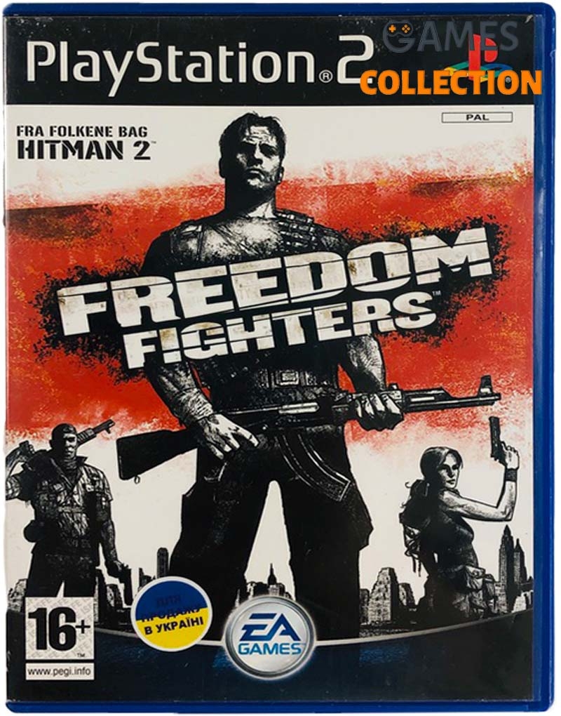 Freedom Fighters (PS2) Б/У-thumb