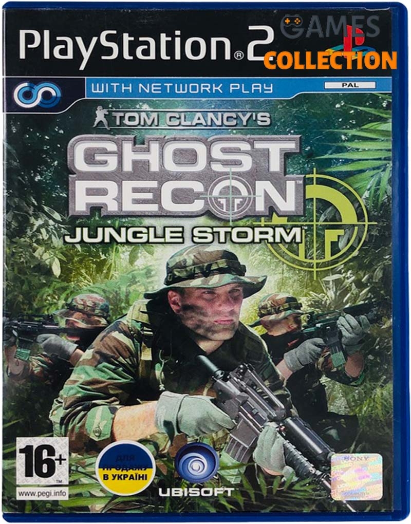 Tom Clancy’s Ghost Recon: Jungle Storm (PS2) Б/У-thumb
