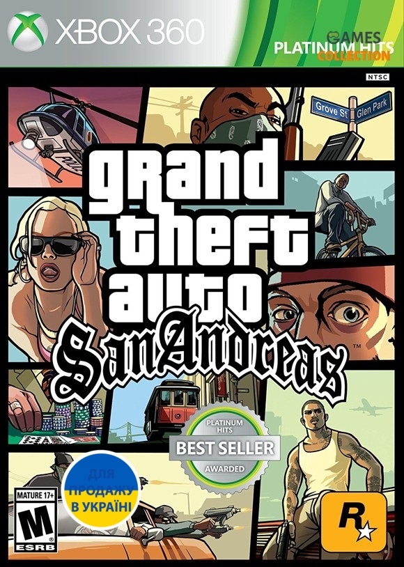 GTA: Grand Theft Auto: San Andreas (Xbox 360) Новый-thumb