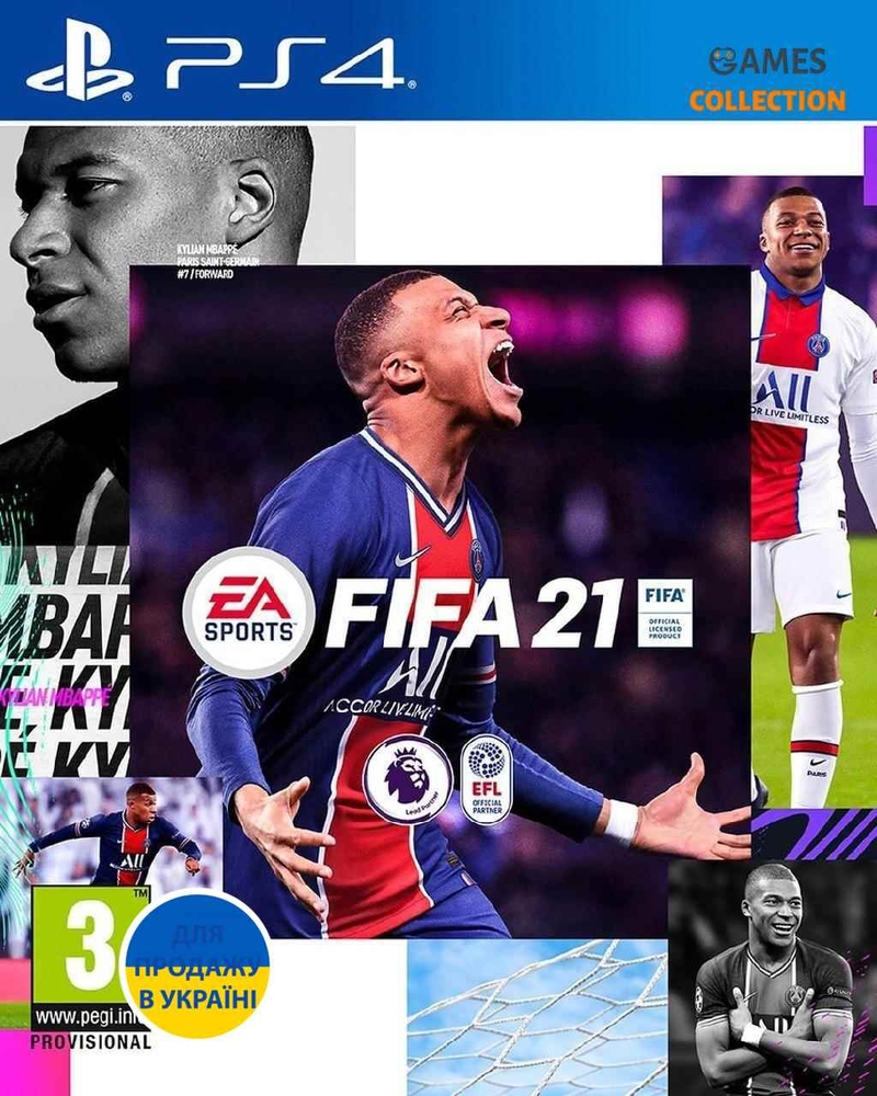 FIFA 21 (Русская версия) (PS4) Б/У-thumb