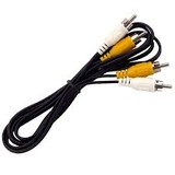 Кабель AV для Dendy (2 тюльпана)-thumb