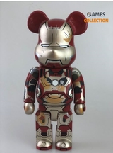 BEARBRICK IRON MAN MARK XLII (42) DAMAGE Ver. 400%-thumb
