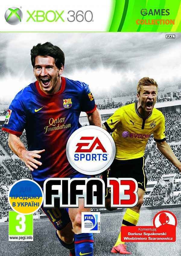 FIFA 13 (XBox 360) Б/У Лицензия-thumb