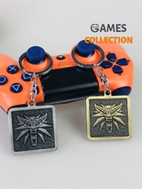 Ведьмак Квадратный с Ободком (Брелок)-thumb