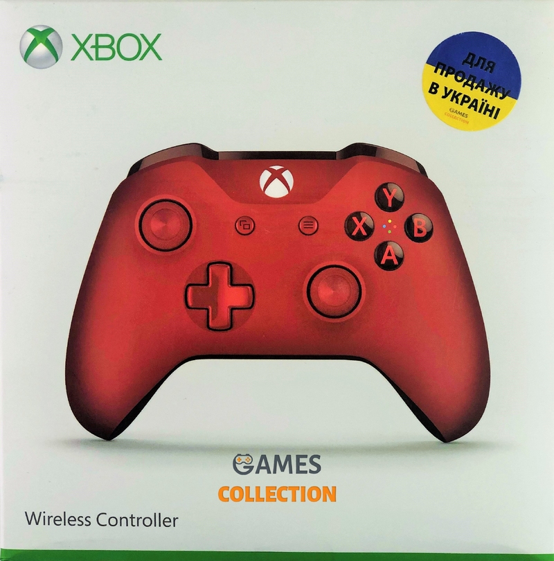 Xbox One Wireless Controller — Red-thumb