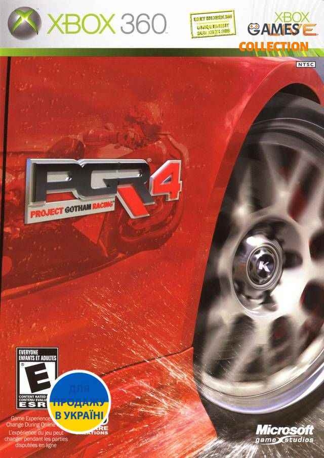 Project Gotham Racing 4 (XBOX360) Б/У-thumb