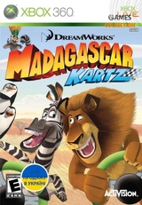 Madagascar Kartz (XBox 360) Б/У-thumb