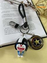 Брелок Doraemon Капитан Америка (Черный)-thumb