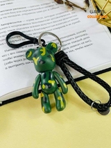 Брелок Bearbrick с ремешком Камуфляжный (Хаки)-thumb